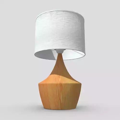 Table Lamp 4  Low-poly 3D model