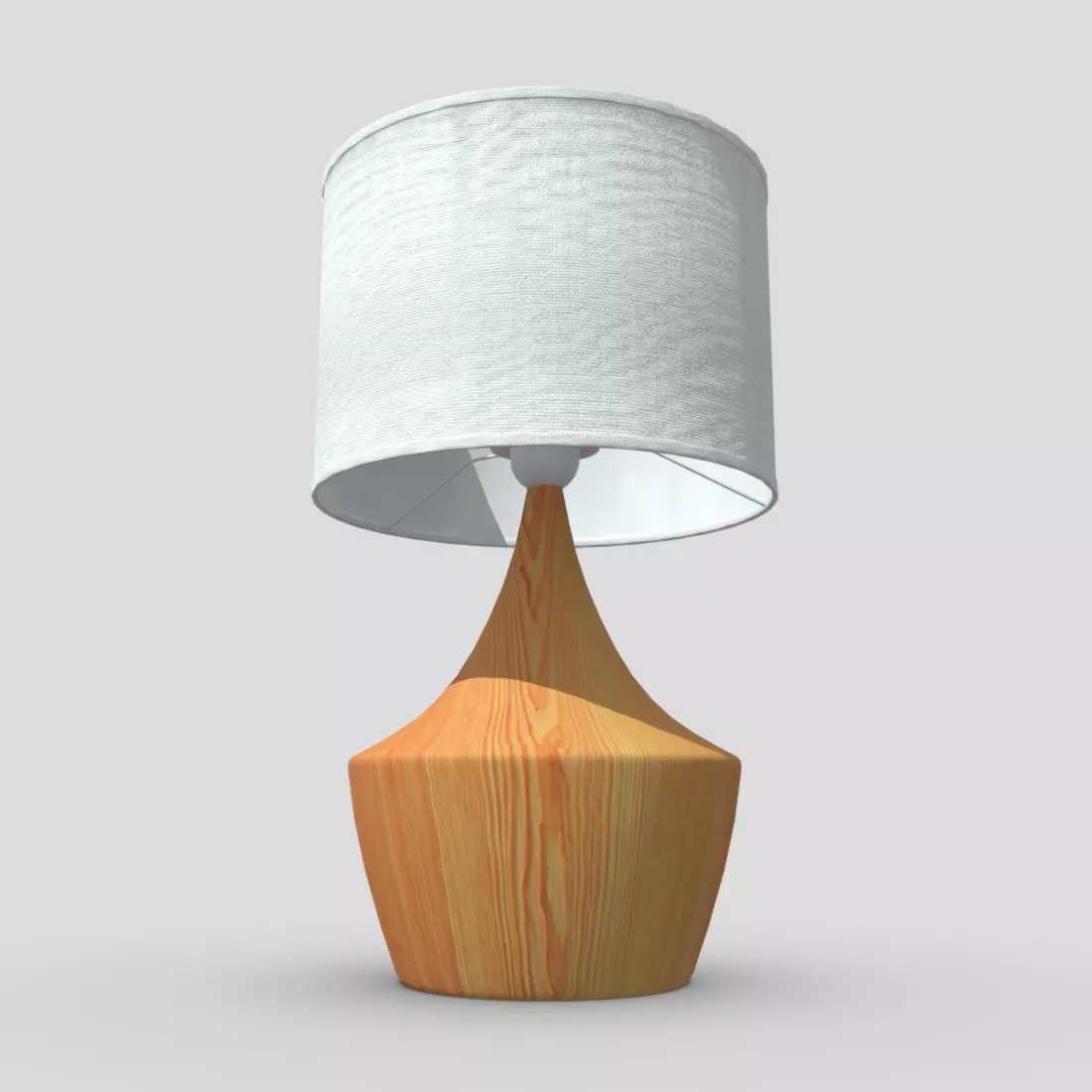 Table Lamp 4 Low-poly 3D model