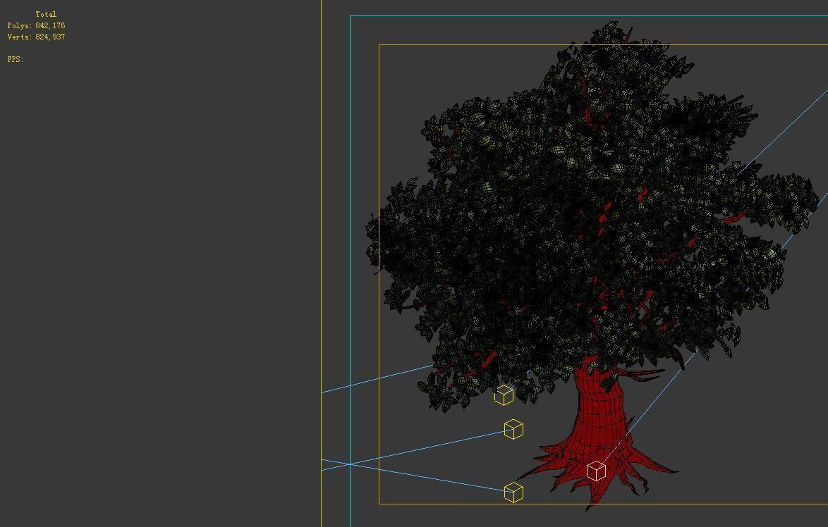 Plant - Green Tree 8 3D model_2