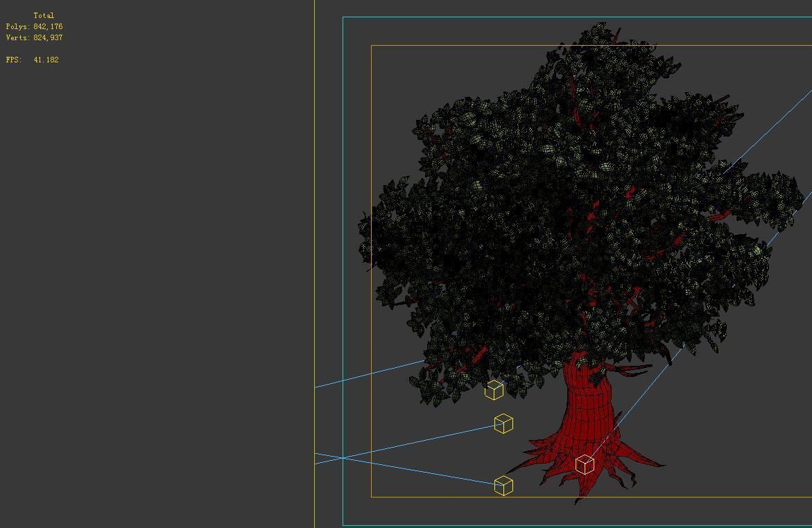 Plant - Green Tree 8 3D model_3