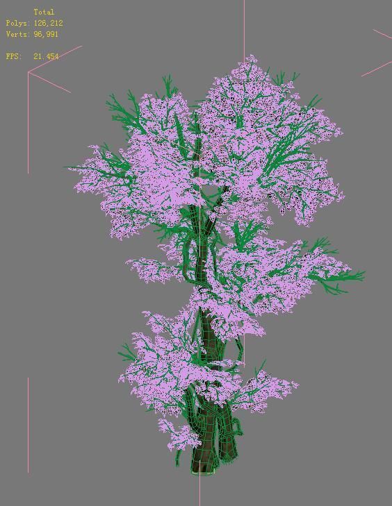 Plant - banyan tree 03 3D model_5