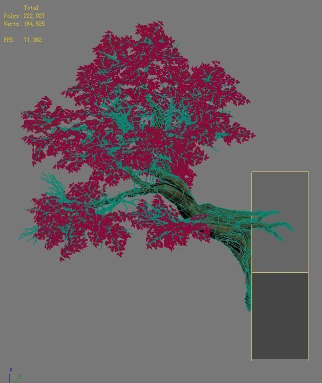 Plant - banyan tree 05 3D model_5