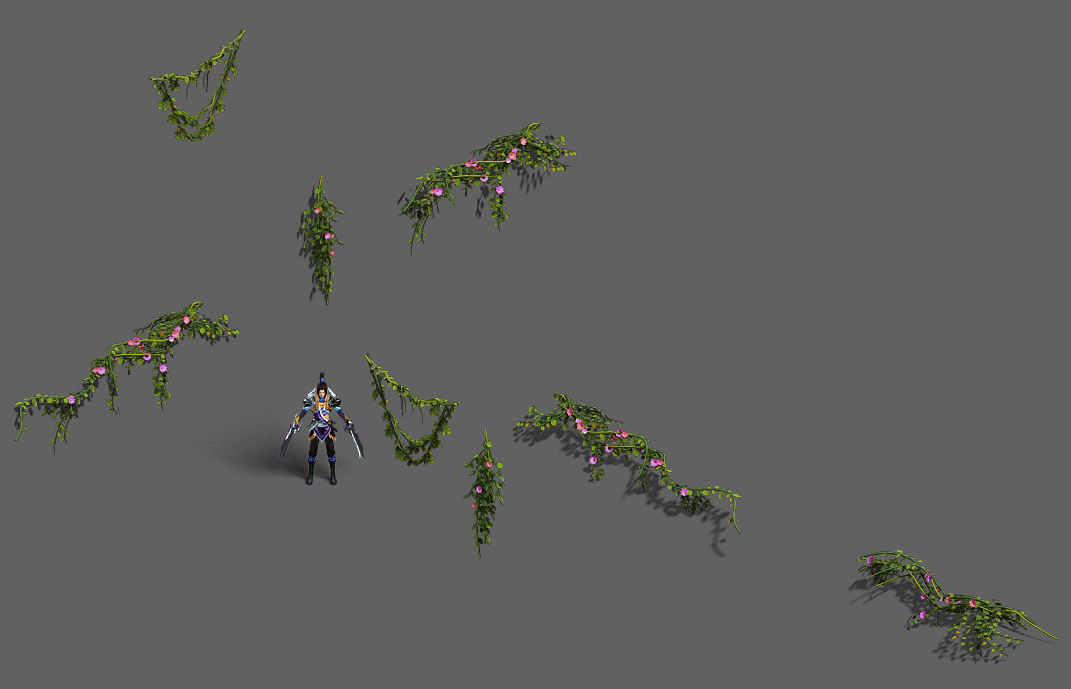 Plant - Vines 16 3D model_3