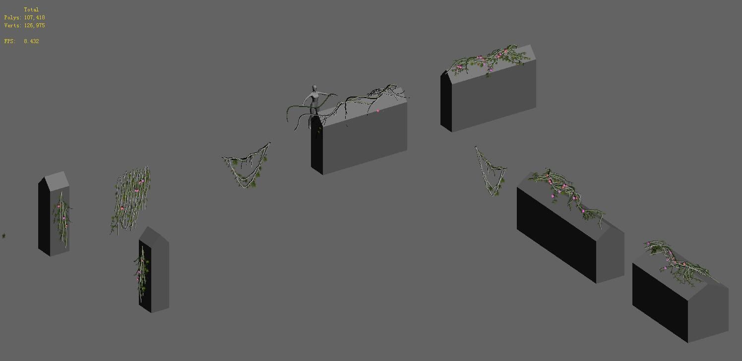 Plant - Vines 16 3D model_4