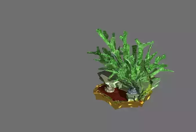Game model - Decorations - jade coral