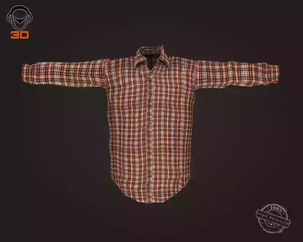 Man Shirt 3D model