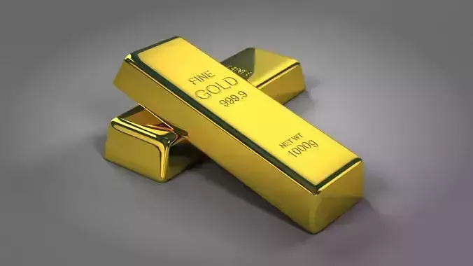 Gold Bar 3D model