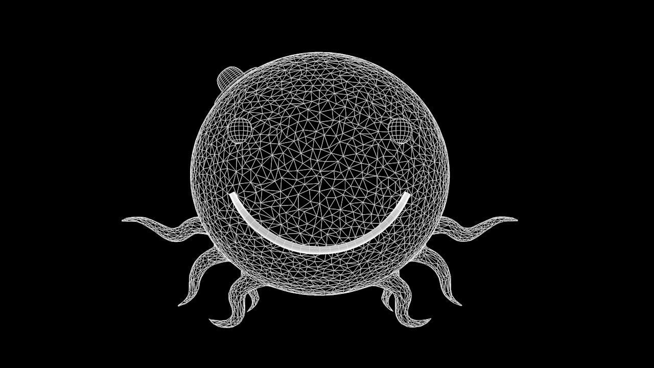 Oswald Octopus - Cartoon Character 3D model_8