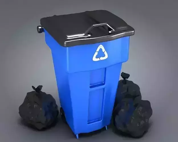 Plastic Garbage Bin