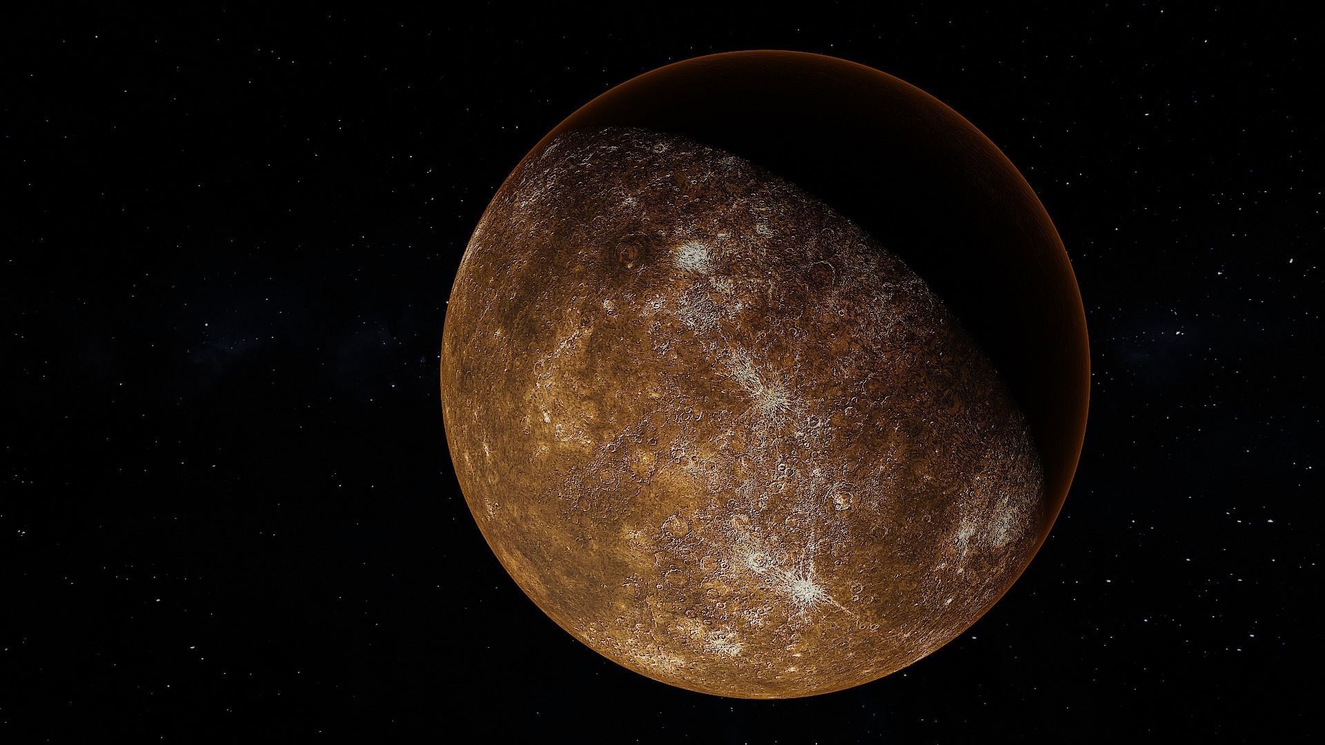 Mercury model 3D model_1