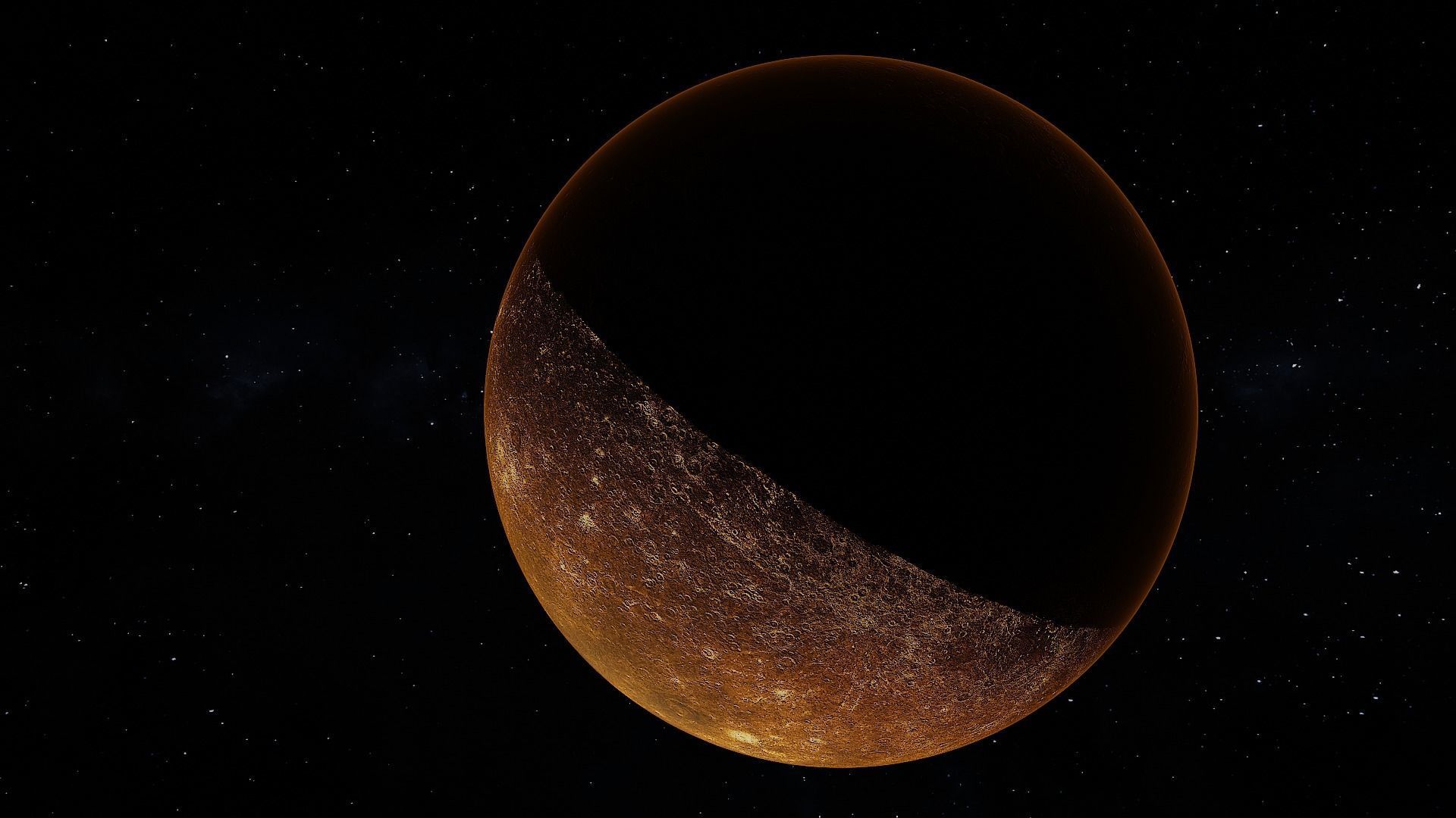 Mercury model 3D model_3