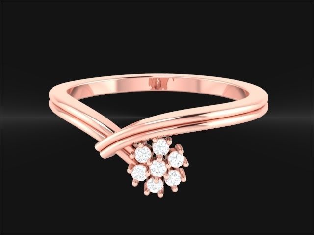 LADIES RING BSJ-R 8826 3D print model_1