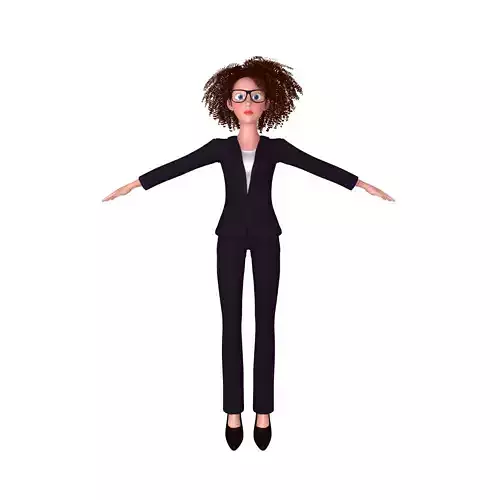 Business Woman Cartoon