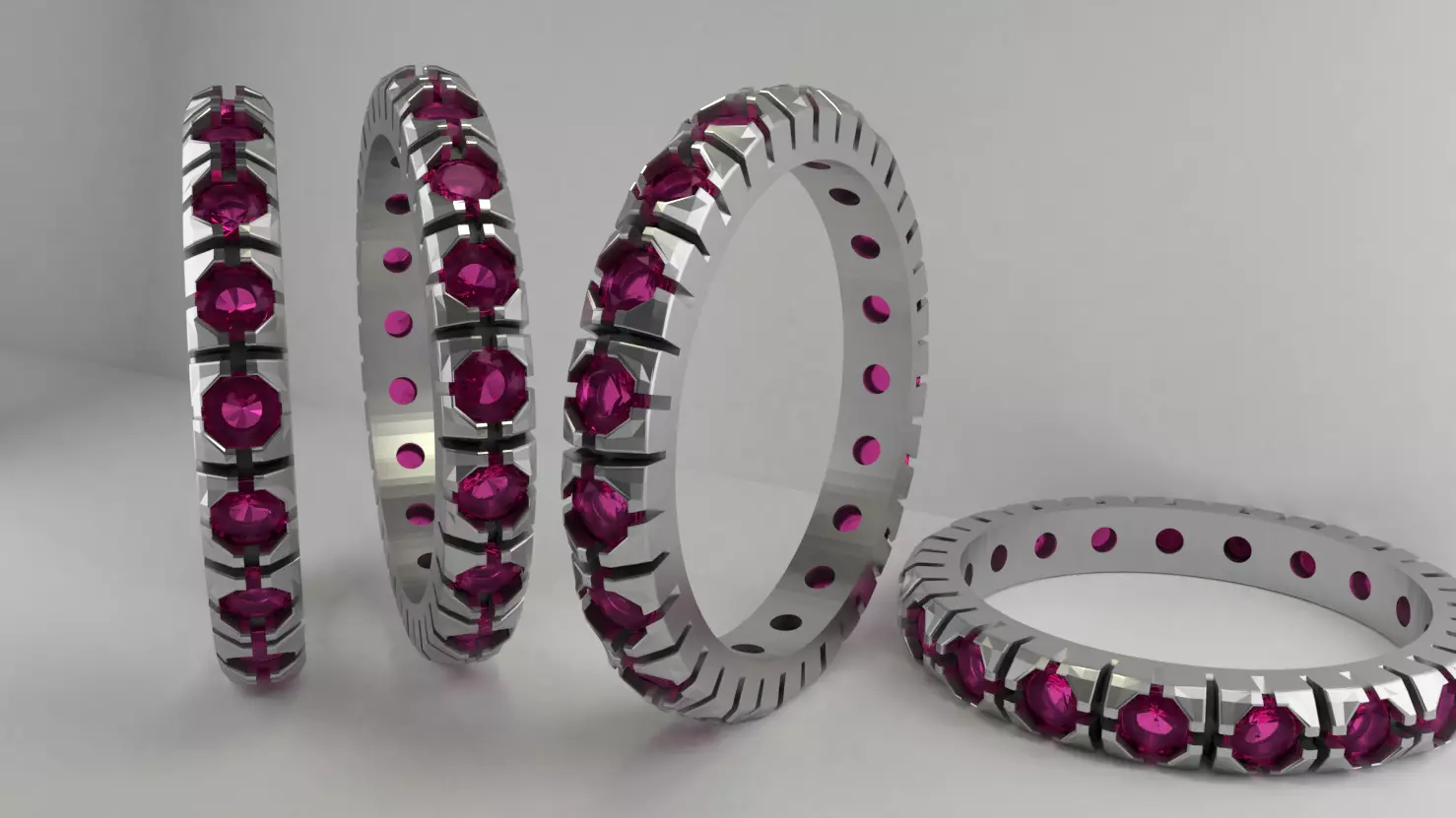 eternity ring Free 3D print model