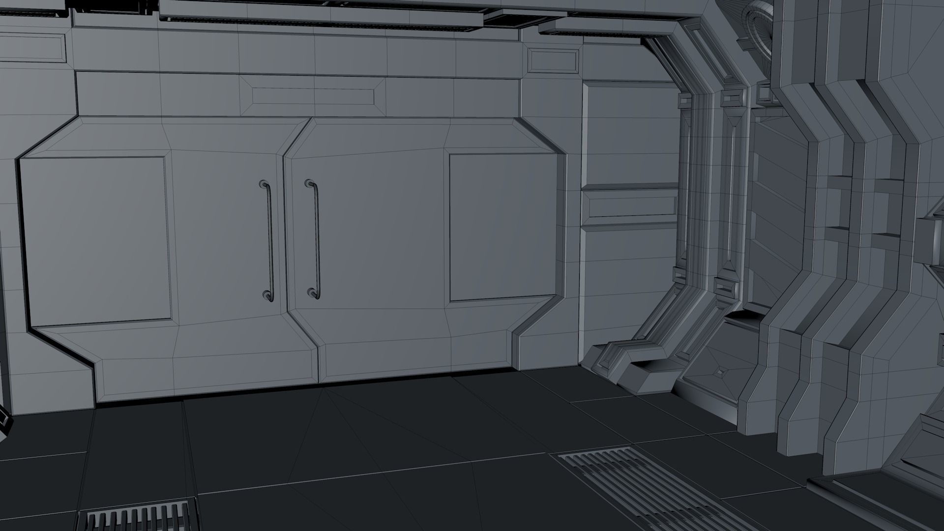 Sci Fi Interior  3D model_12