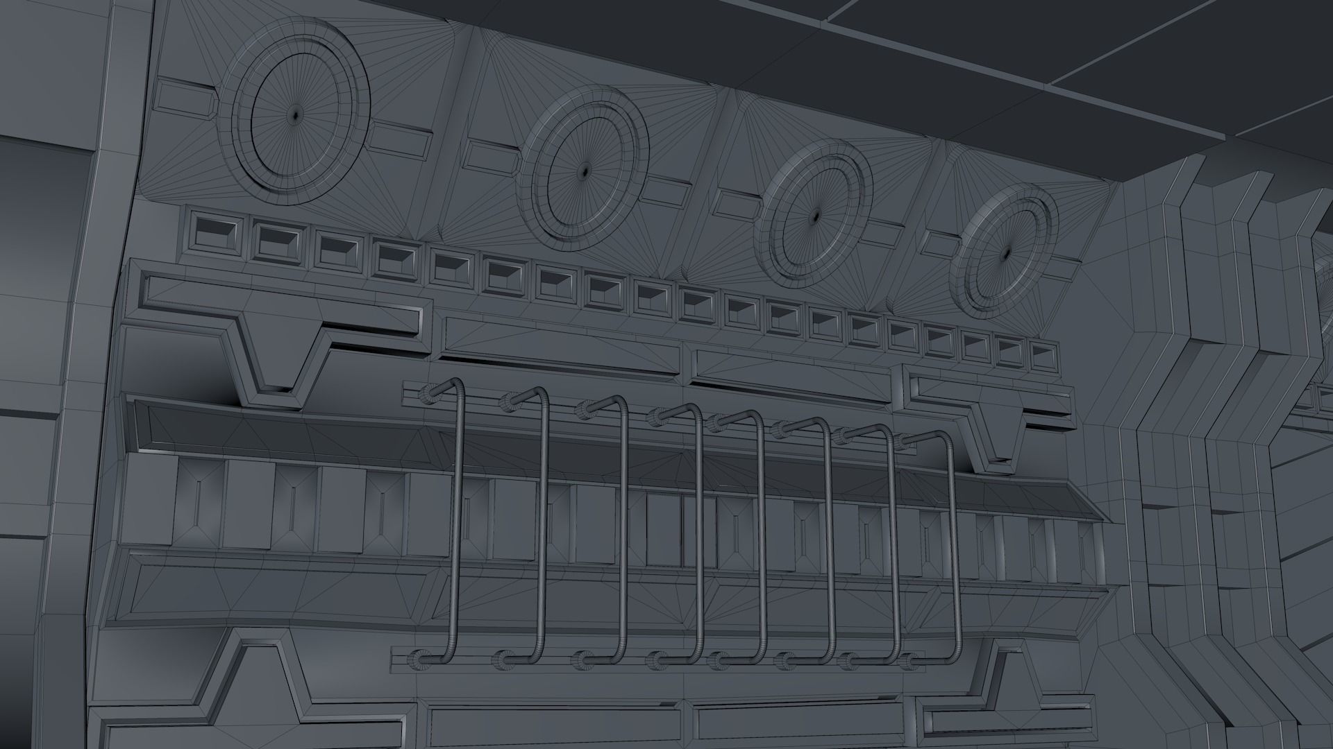 Sci Fi Interior  3D model_11