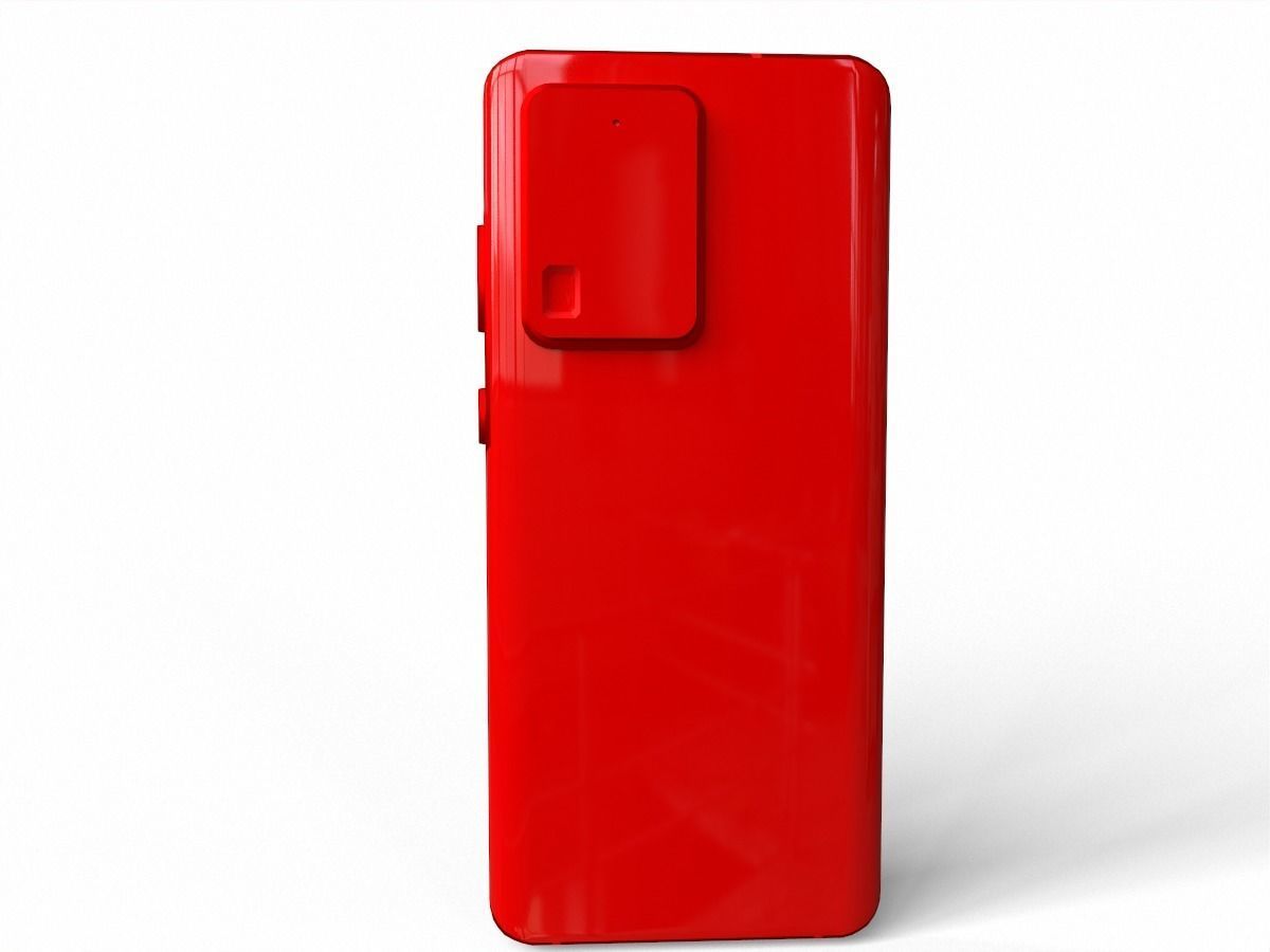  2020 Samsung Galaxy S20 Ultra  Low-poly 3D model_11