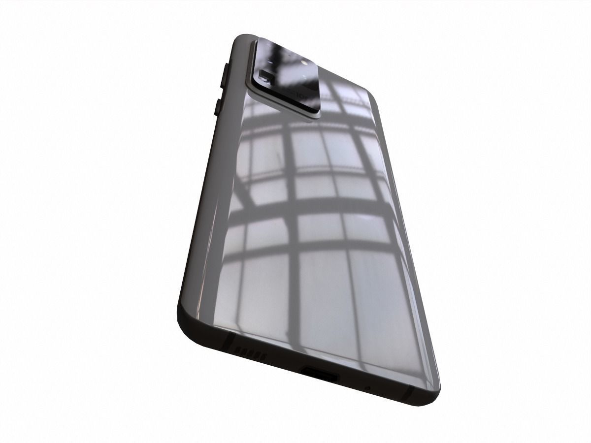  2020 Samsung Galaxy S20 Ultra  Low-poly 3D model_7