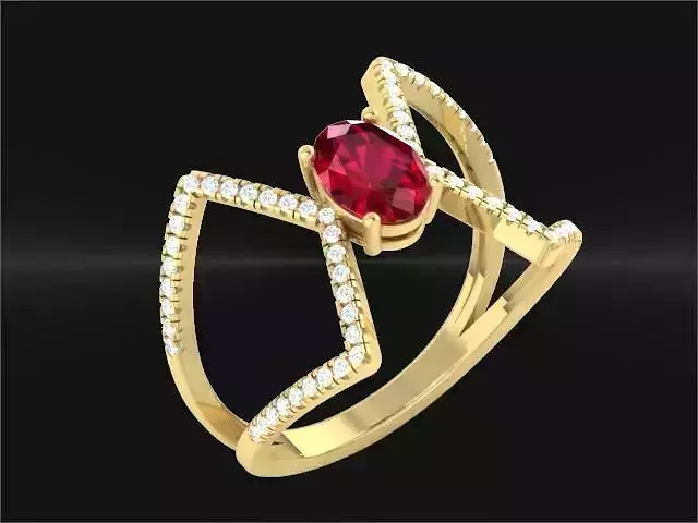 LADIES RING BSJ-R 8843