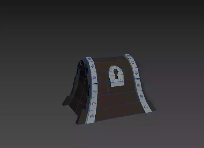 Low Poly  Treasure Chest
