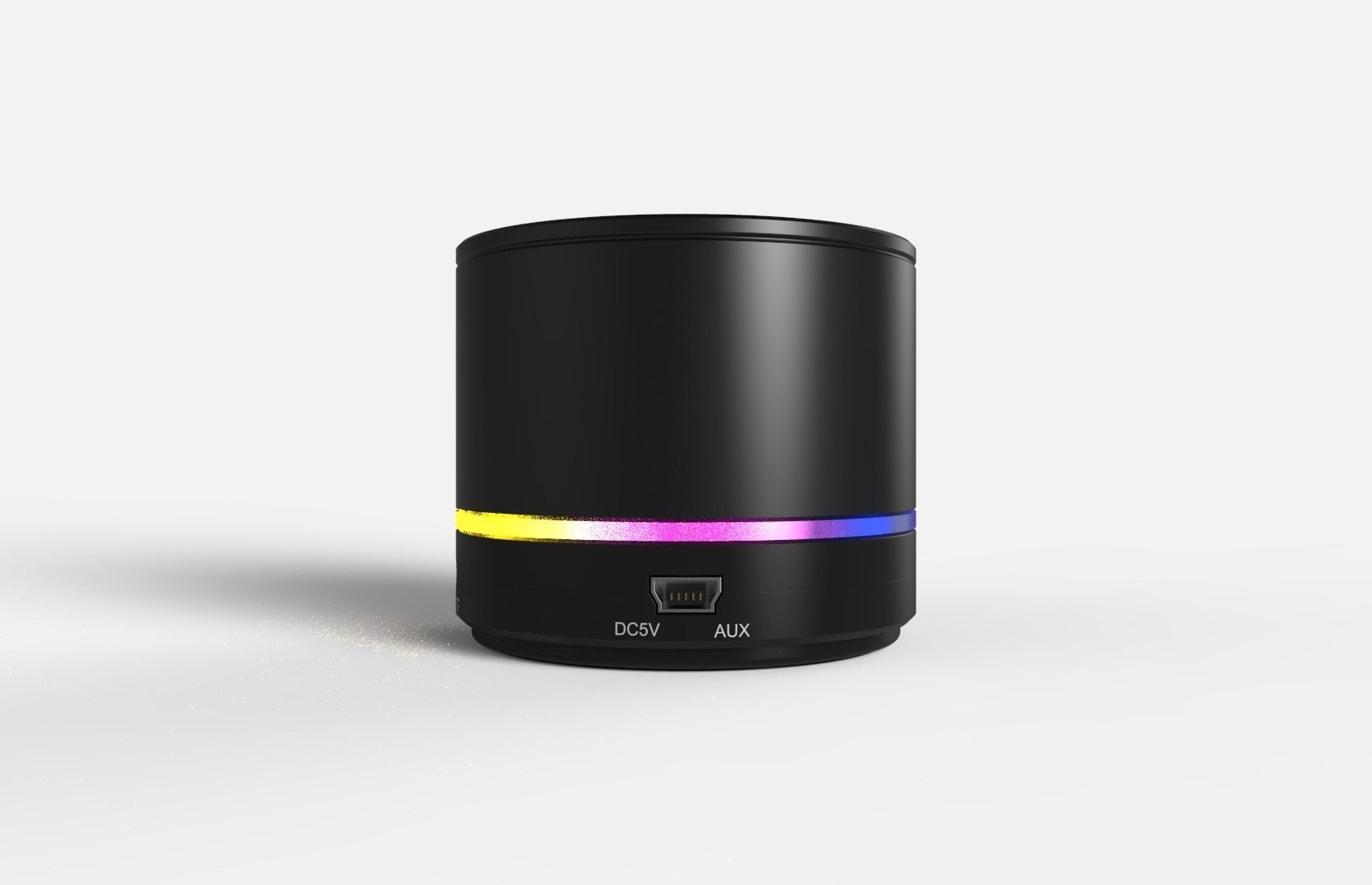 Small Bluetooth Speaker 3D model_2