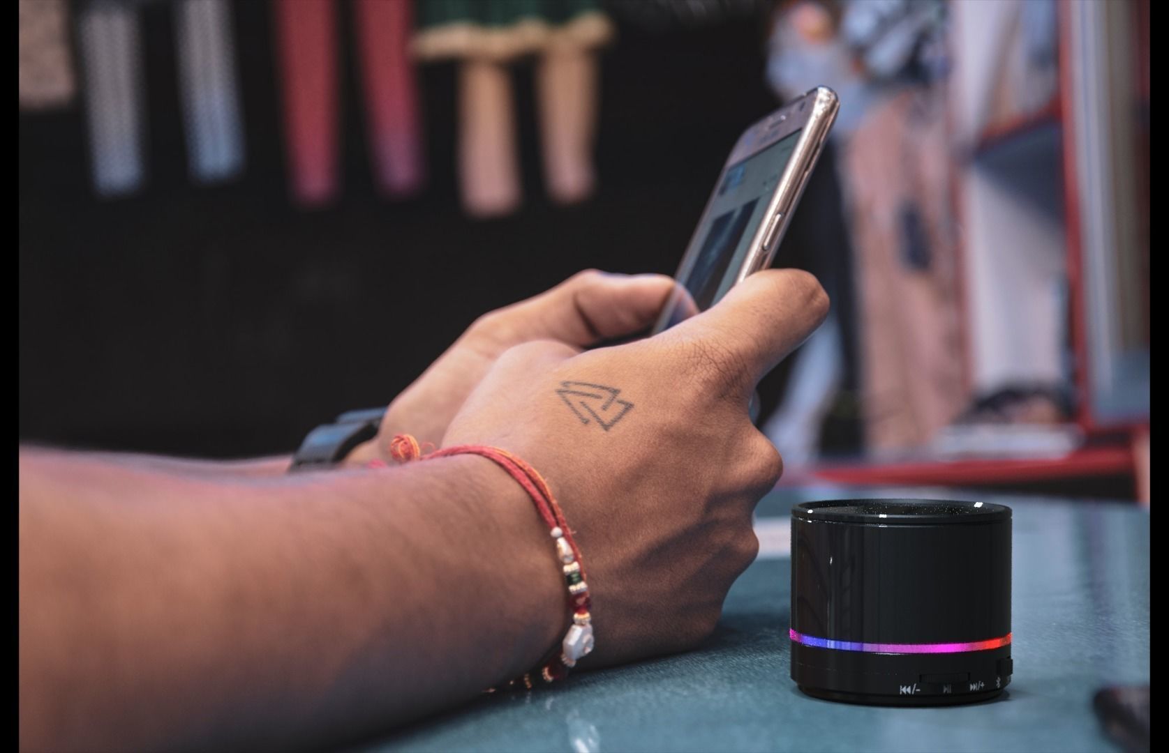 Small Bluetooth Speaker 3D model_4