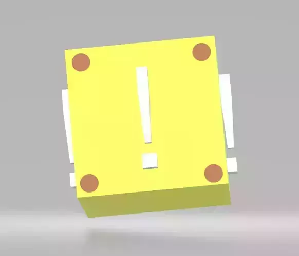 No-Mario Low Poly Box