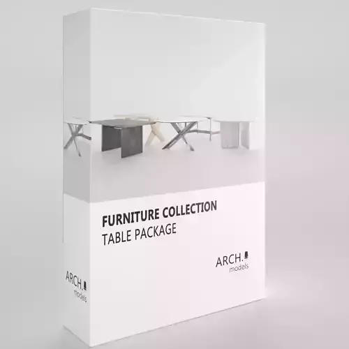 Table Package 3D Model Collection