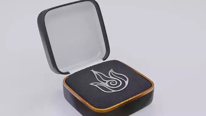 Flame Pendant 3D print model