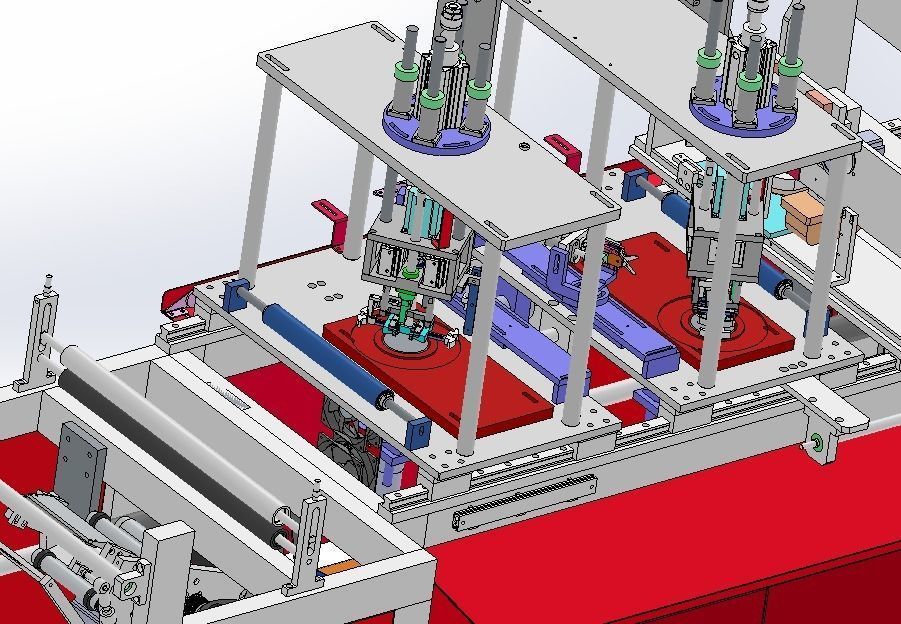 N95 mask production machine 3D model_17