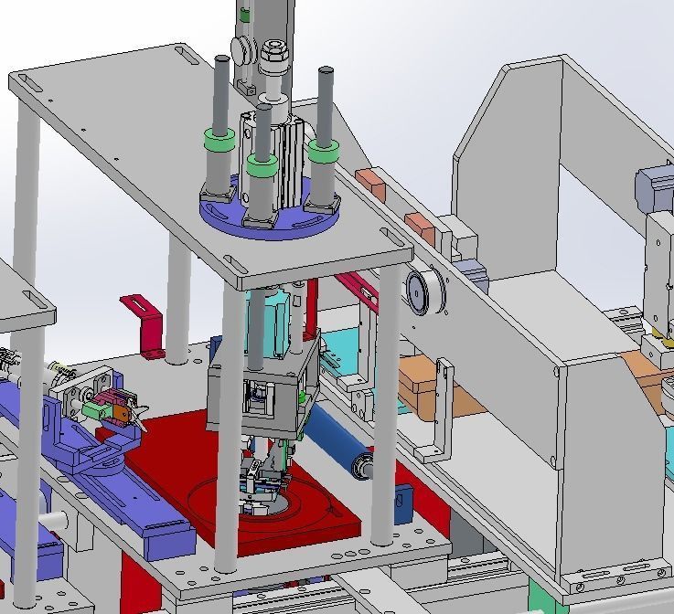  N95 mask production machine 3D model_16