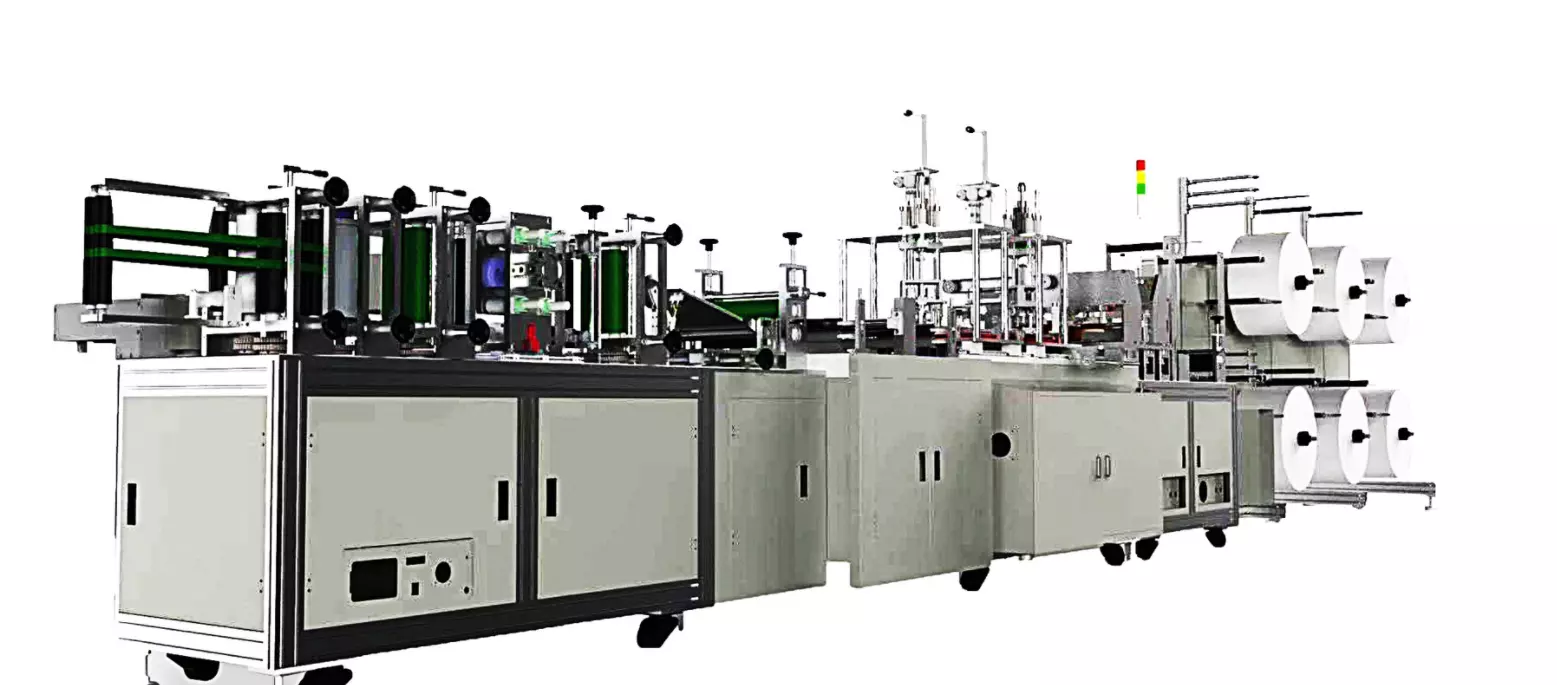  N95 mask production machine 3D model_0