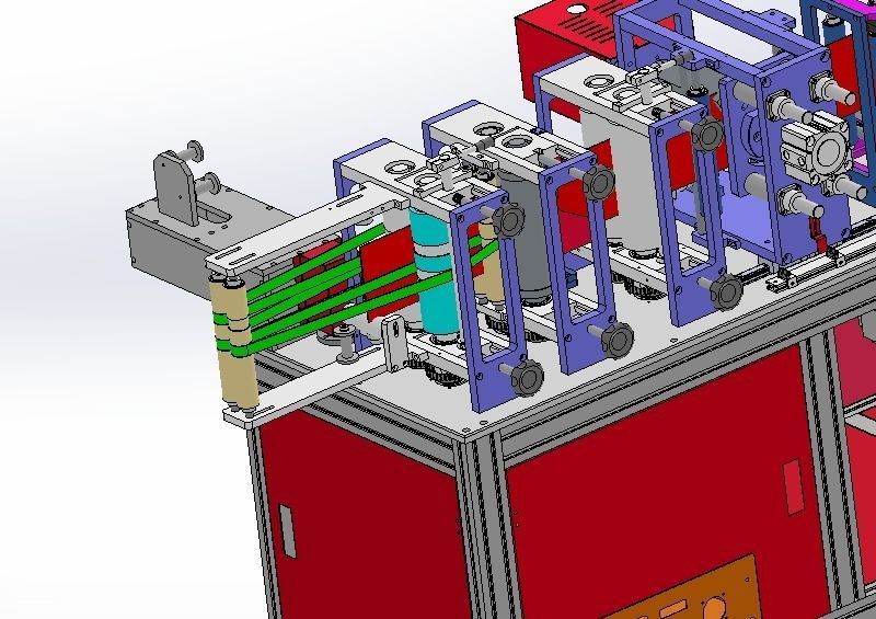  N95 mask production machine 3D model_19