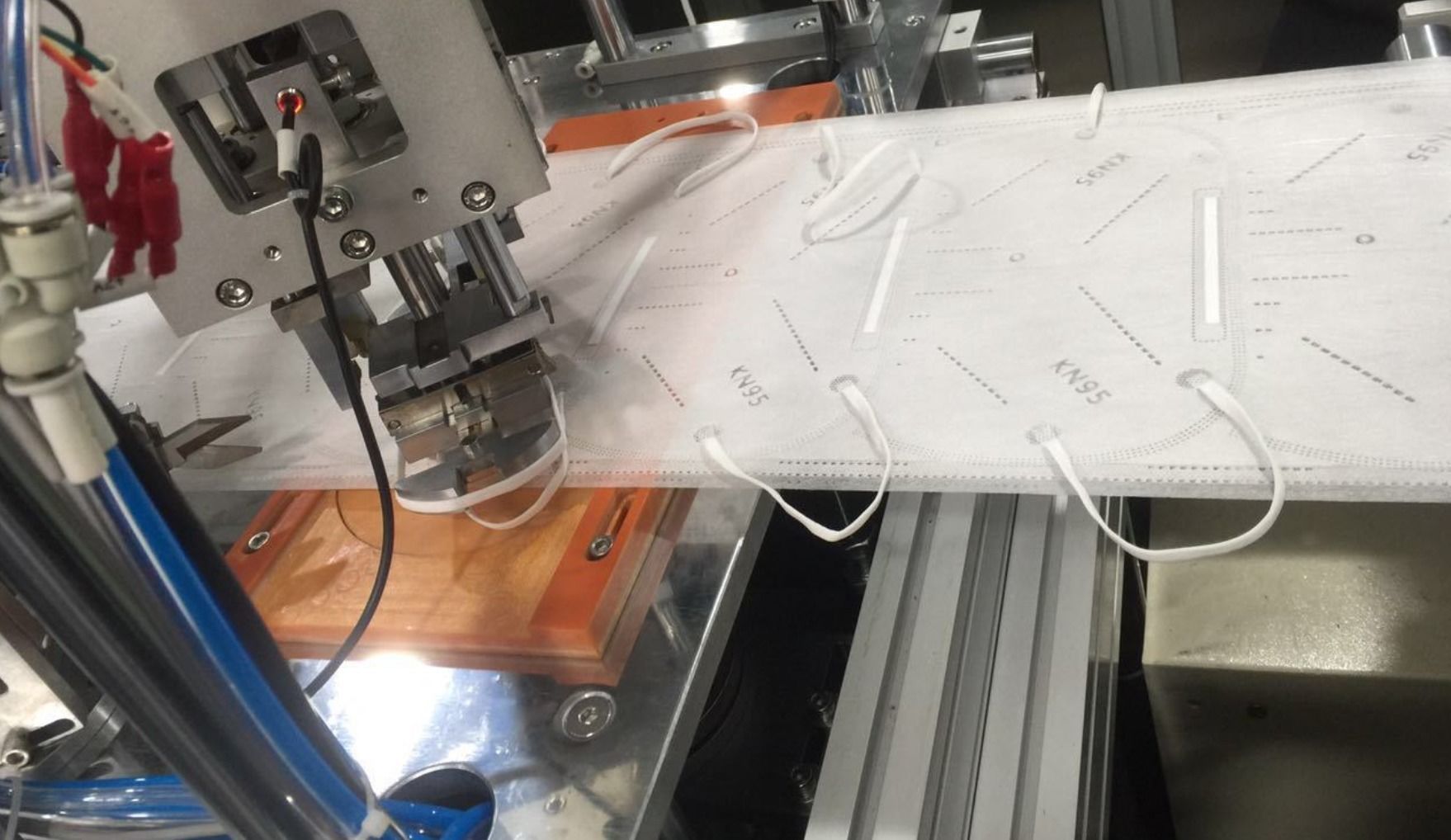  N95 mask production machine 3D model_28