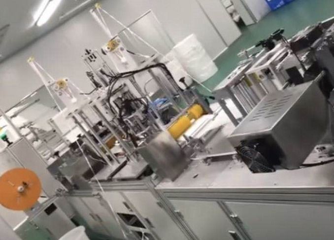  N95 mask production machine 3D model_27