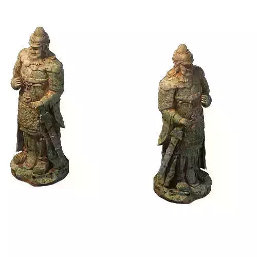 Game Model - Terracotta Warriors General statue