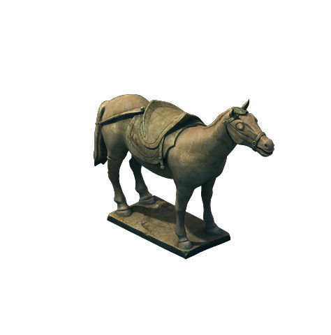 Game Model - Terracotta Warriors and Horses 3D model_1