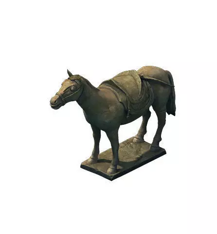 Game Model - Terracotta Warriors and Horses 3D model_0