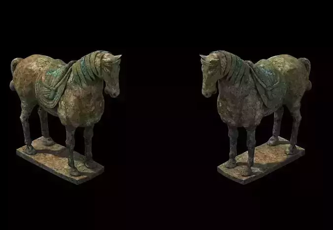 Game Model - Terracotta Warriors and Horses 02