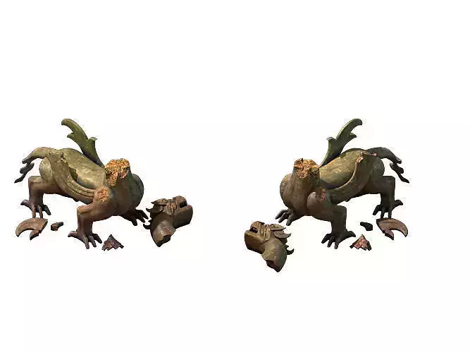 Game Model - Broken Funeral Evil stone beast