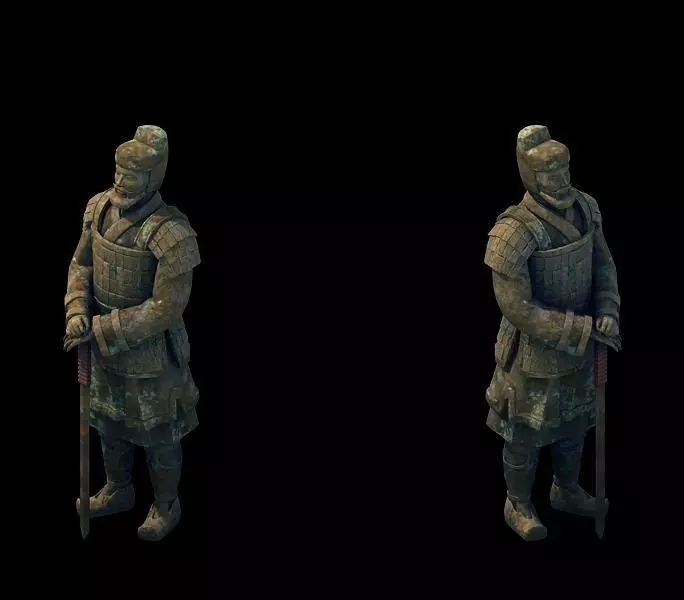 Game Model - Tomb of the Terracotta Warriors 02 3D model_0