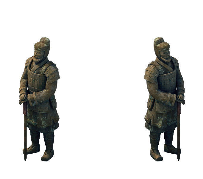 Game Model - Tomb of the Terracotta Warriors 02 3D model_1