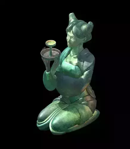 Game Model - Tomb of the Ladies Light figurines