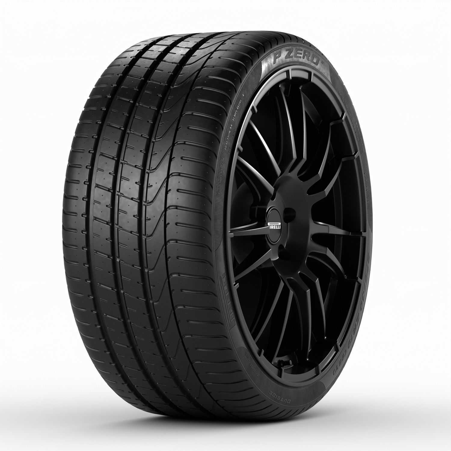 WHEEL PIRELLI P ZERO - 3D PRINT READY 3D model_1