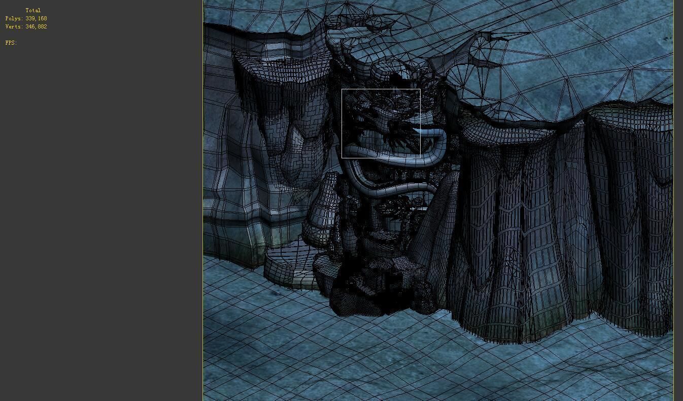 Game Model - Heihe Area Relief 3D model_1