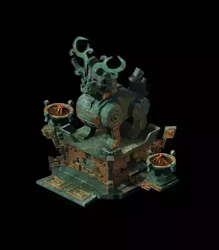 Game Model - Prehistoric Behemoth Colossus