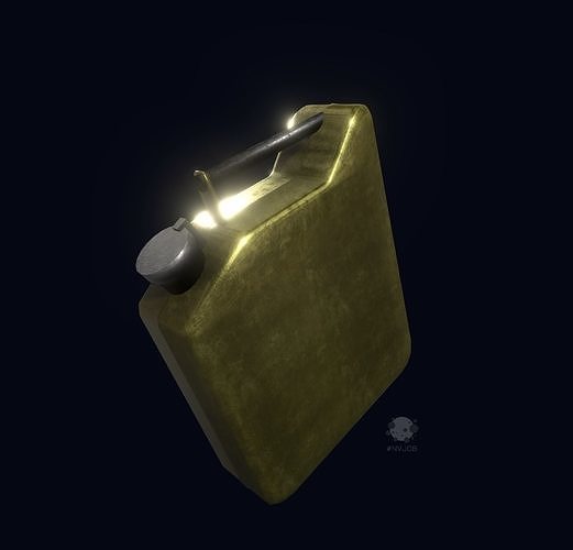 Jerrycan - Canister - Tank Free low-poly 3D model