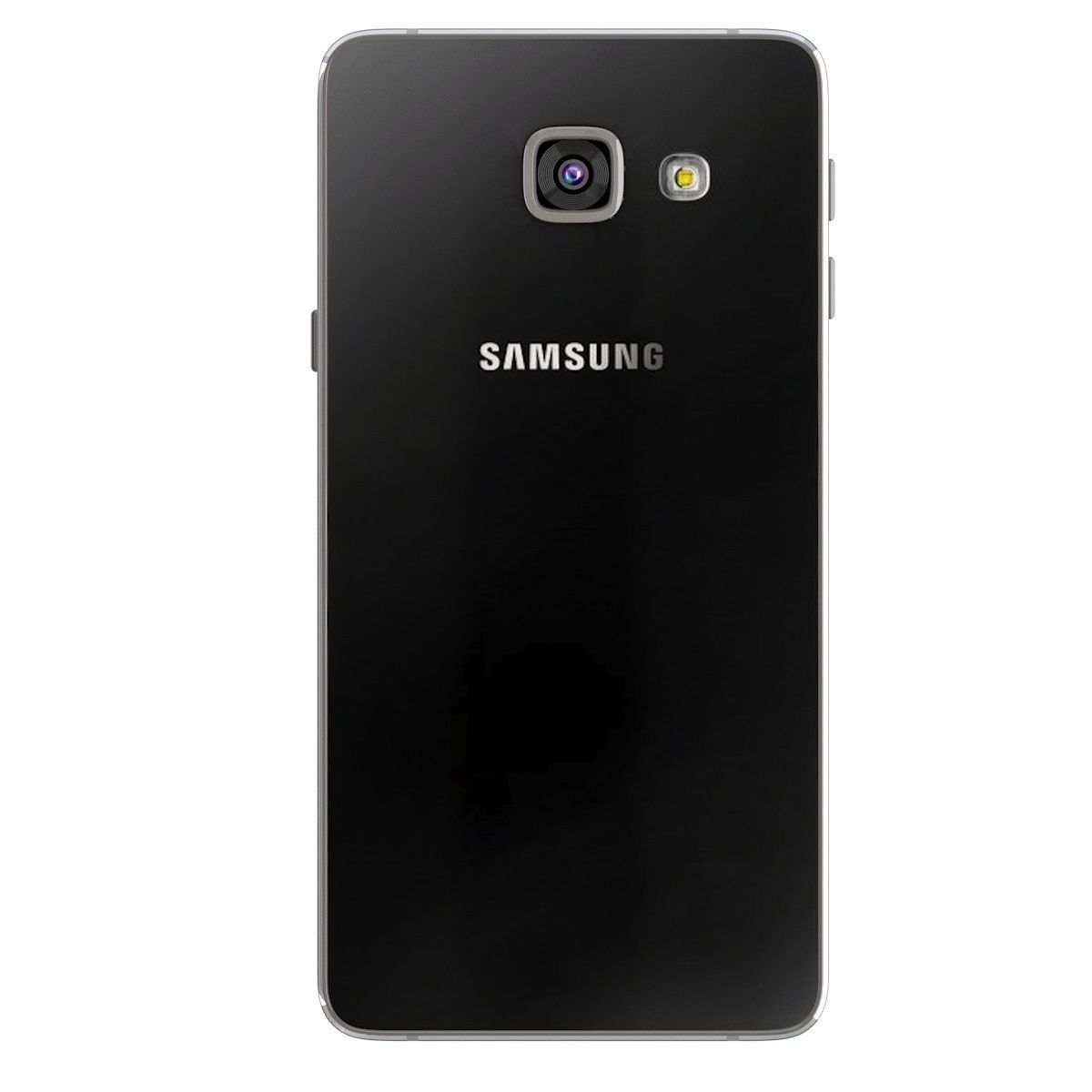 Samsung Galaxy A9 2016 Midnight Black 3D model_4