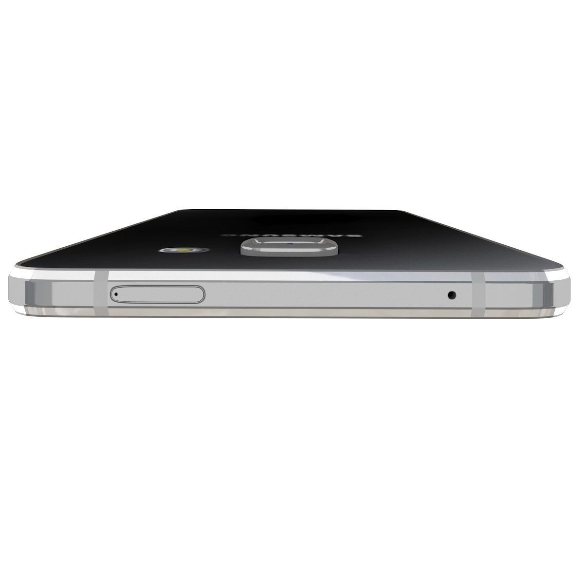 Samsung Galaxy A9 2016 Midnight Black 3D model_11