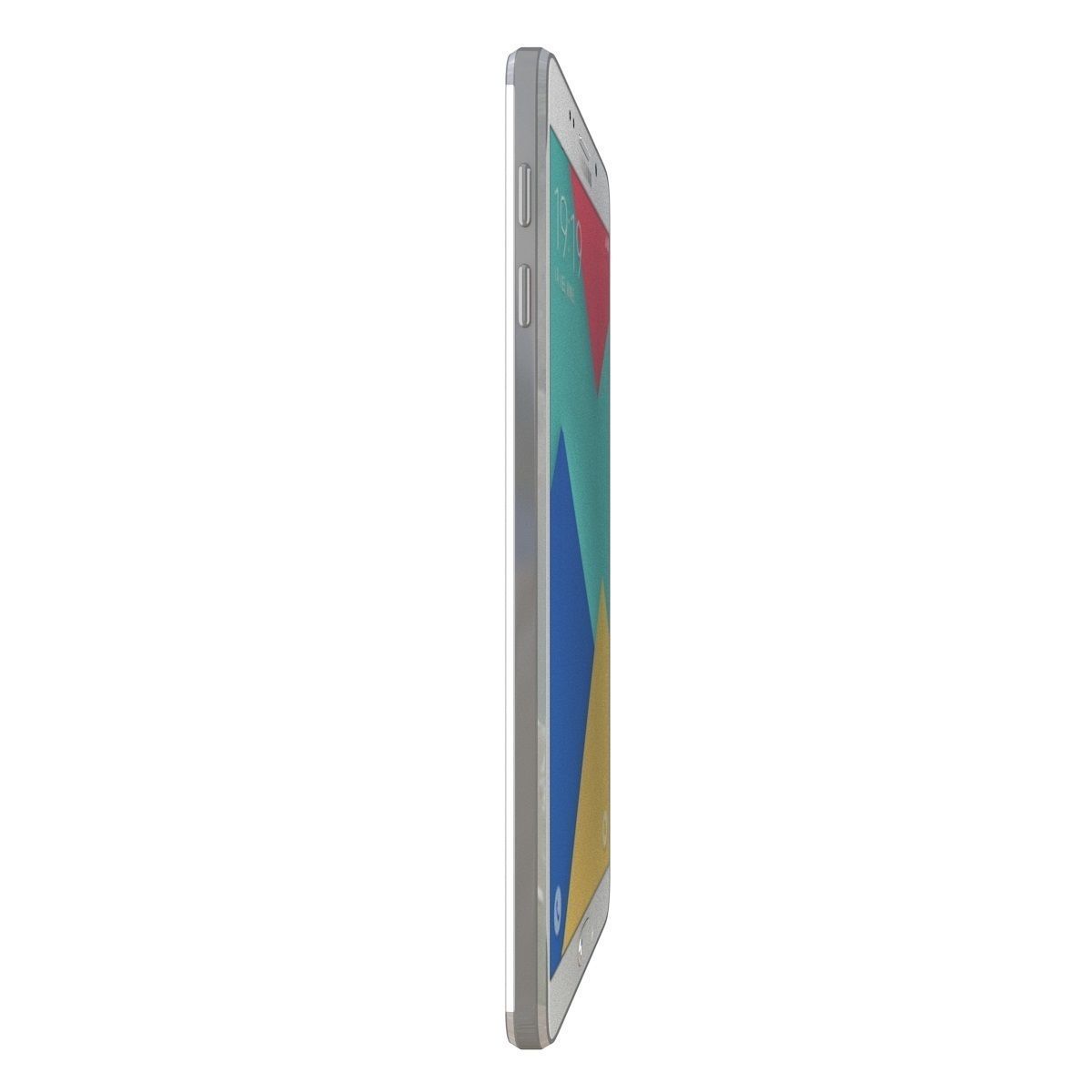 Samsung Galaxy A9 2016 Pearl White 3D model_7